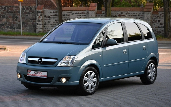 Opel Meriva cena 11900 przebieg: 99980, rok produkcji 2006 z Złotów małe 301